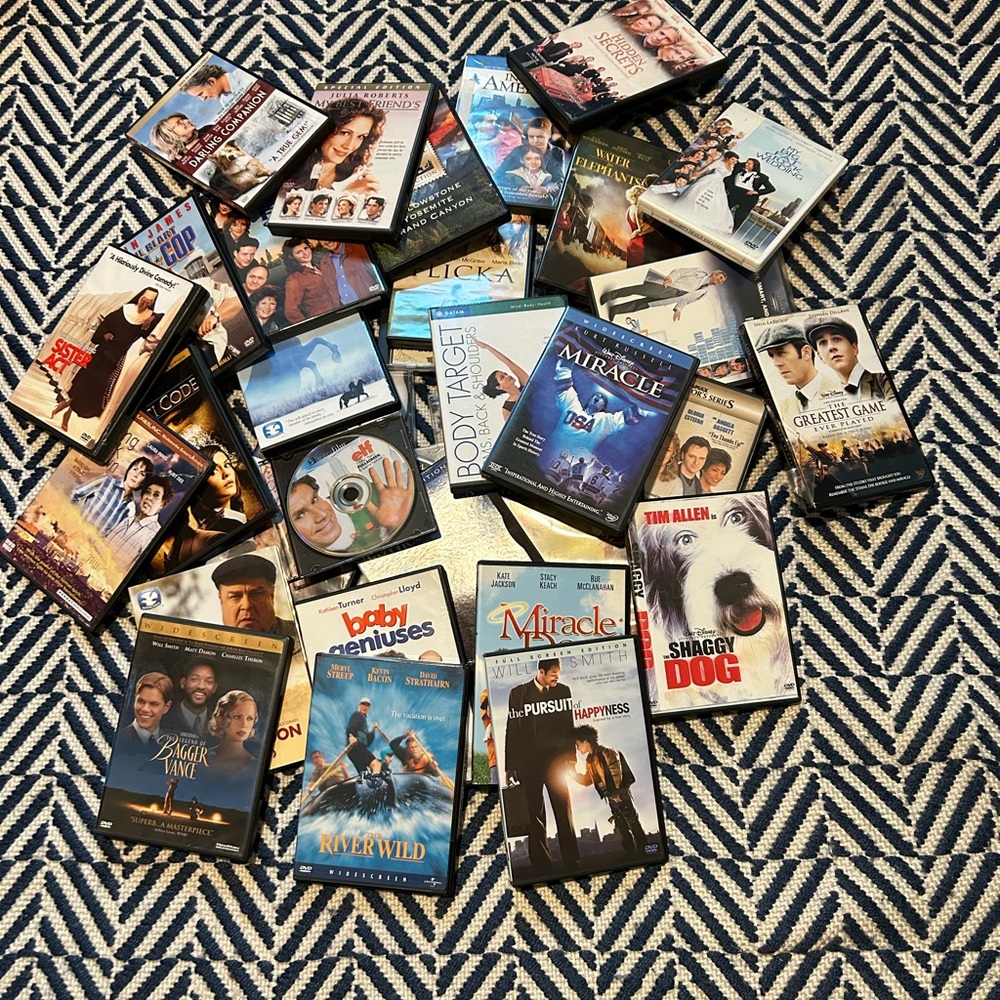 DVD Mystery box of 15 Assorted DVD Movies